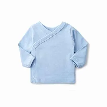 Comfortable Unisex Baby Long Sleeve Cotton Shirts 0-12M