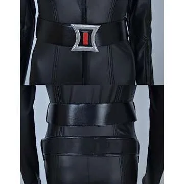 Cosplay.fm Women's Widow Universe Space Cosplay Costume Bodysuit (S)