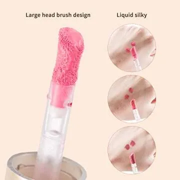 Face Blush Liquid Cream Blush Long Lasting Waterproof #01