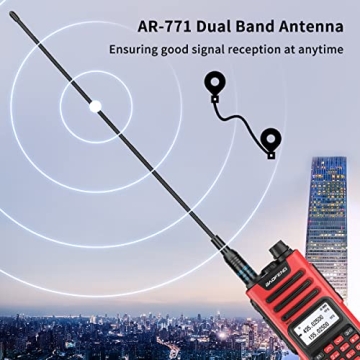 Baofeng TP-8Plus Two Way Radios - Long Range & Rechargeable