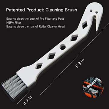 Wolfish 3 Pack Pre Filters for Dyson V6, V7, V8