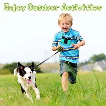 Scotamalone Kids Binoculars Shock Proof Toy Binoculars Set for Age 3-12 Years Old Boys Girls Bird Watching Educational Learning Hunting Hiking Birthday Presents