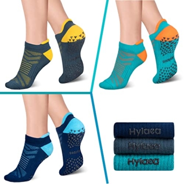 Hylaea Non-Slip Gripper Socks for Yoga Pilates Home Use