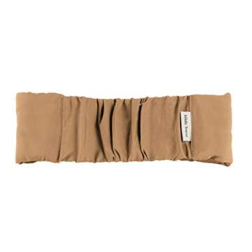 Infinity Travel - Silky Soft Bamboo Fabric Sleep Eye Mask - Machine Washable (Tan)