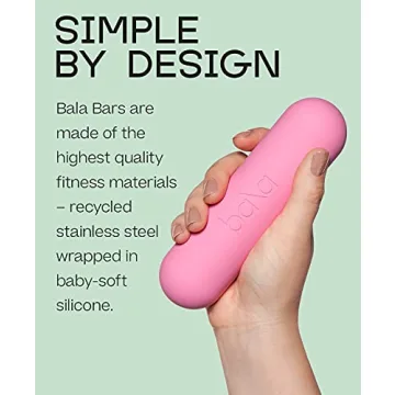 Bala Bars: Stylish 3 lb Dumbbells for Every Workout