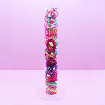 FROG SAC Acrylic Scrunchie Holder 11 Inch Organizer for Girls