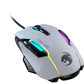 ROCCAT Kone AIMO Gaming Mouse - Ergonomic, RGB, 16000 DPI