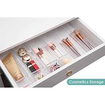 Acrylic Drawer Organizers Set of 10 for Any Space