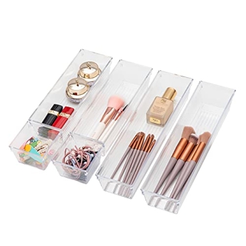 Acrylic Drawer Organizers Set of 10 for Any Space
