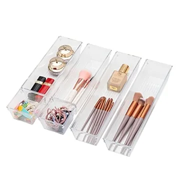 Acrylic Drawer Organizers Set of 10 for Any Space