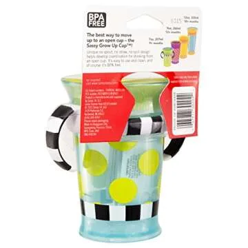 Sassy Spoutless Grow Up Cup - Pediatric Dentist Recommended