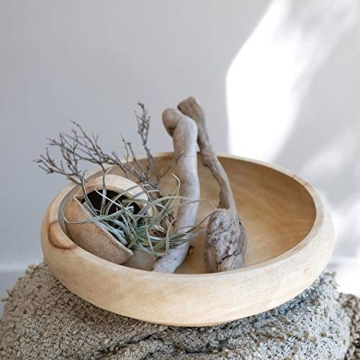 Creative Co-Op Mango Wood Bowl - Stylish & Sustainable Decor