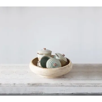 Creative Co-Op Mango Wood Bowl - Stylish & Sustainable Decor