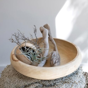 Creative Co-Op Mango Wood Bowl - Stylish & Sustainable Decor