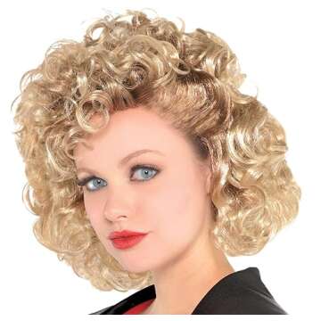 Sandy Wig - Iconic Blonde Bombshell Costume Accessory