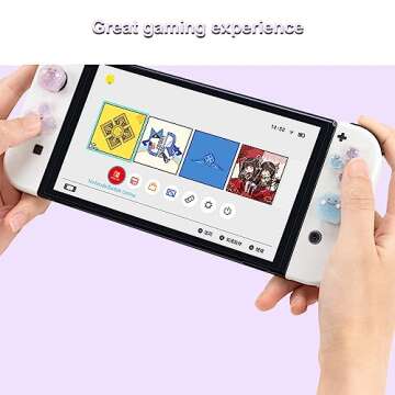 Jusy Cross D-Pad Button Caps for Nintendo Switch