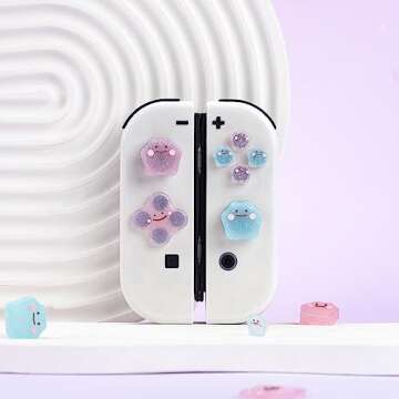 Jusy Cross D-Pad Button Caps for Nintendo Switch
