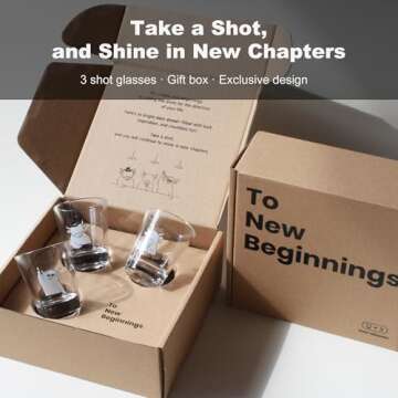 WOOWA New Beginnings Gifts. New Job, Farewell, Goodbye Gifts for Coworkers. Promotion, Congratulatio...