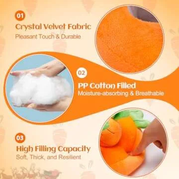 Interactive Biggun Rabbit Foraging Toys for Small Animals