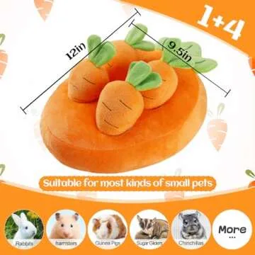 Interactive Biggun Rabbit Foraging Toys for Small Animals