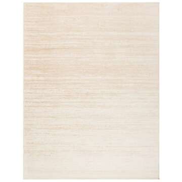 SAFAVIEH Adirondack Collection Area Rug - 9' x 12', Champagne & Cream, Modern Ombre Design, Non-Shed...