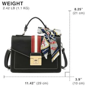 Chic Scarleton Handbag for Women - Stylish & Versatile