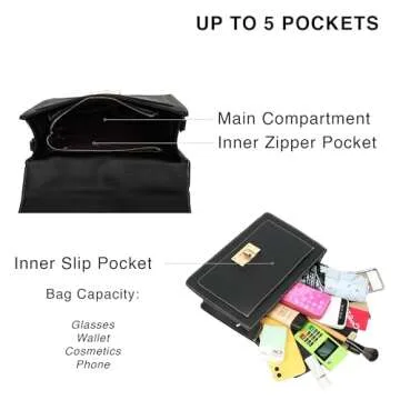 Chic Scarleton Handbag for Women - Stylish & Versatile