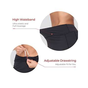 ALONG FIT Women Golf Skirt with Pocket Liner Shorts