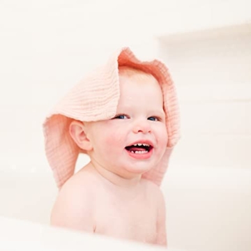 Konssy Baby Muslin Washcloths Set - Ultra Soft & Absorbent