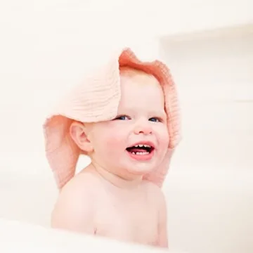 Konssy Baby Muslin Washcloths Set - Ultra Soft & Absorbent