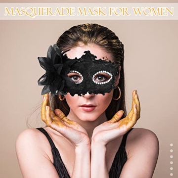 Yilloog 24 Pack Masquerade Masks for Festive Celebrations