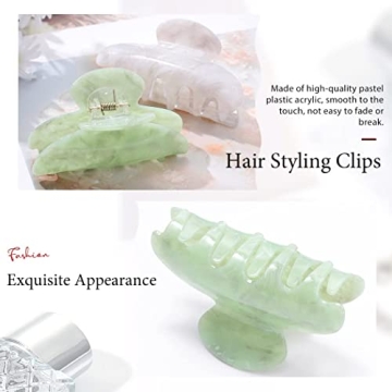 Elegant Brinie Hair Claw Clamps for Women and Girls