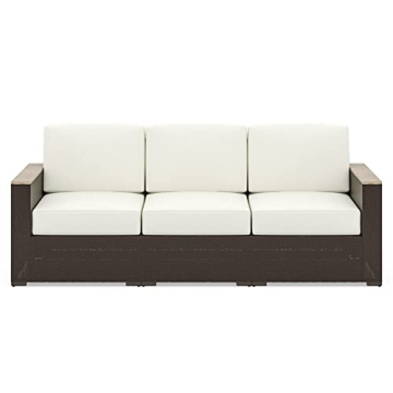Durable Homestyles 3-Seat Sofa for Stylish Comfort