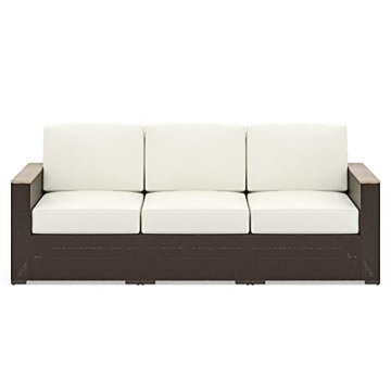 Durable Homestyles 3-Seat Sofa for Stylish Comfort