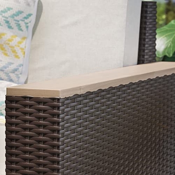 Durable Homestyles 3-Seat Sofa for Stylish Comfort