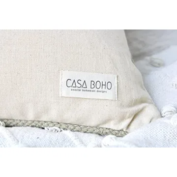 CASA BOHO Throw Pillow Covers - Chic Minimalist Decor