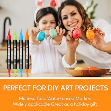 72 Colors Acrylic Paint Markers - Art Supplies Kit for Creators