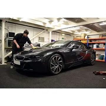 Avery SW900-190-O GLOSS BLACK 5ft x 2ft (10 Sq/ft) Supreme Vinyl Car Wrap Film