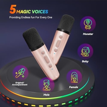 Portable Karaoke Machine for Kids and Adults
