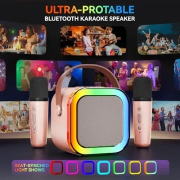 Portable Karaoke Machine for Kids and Adults