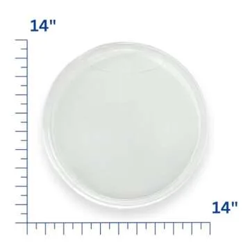 Acrylic Toy Dispenser & Kitchen Wall Organizer, Clear Toy Storage - Wall Mounted Round Acrylic Organizer for Coffee Pods, Packet Holder, Office Supplies Organizer (Style A | 2Pc 14x14x8 Inches)