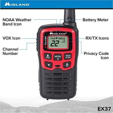 Midland-EX37VP Emergency Two-Way Radio Kit for Outdoor Use