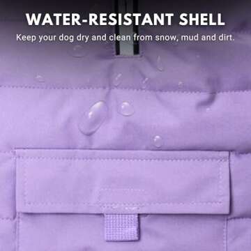 Spark Paws Winter Dog Jacket - Warm & Water-Resistant