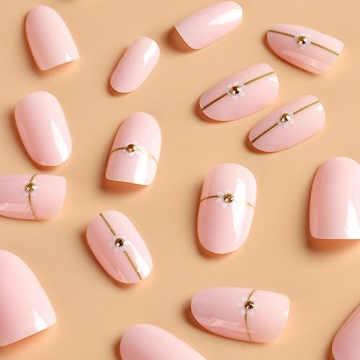 SIXDIAN Pink Press on Nails - Stylish & Durable