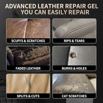 Advanced Leather Repair Gel for Easy DIY Restoration