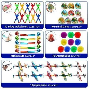 200PCS Goodie Bag Fillers for Kids Party Favors Fun