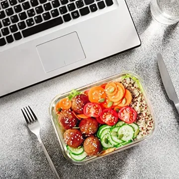 Premium 24-Piece Glass Food Storage Containers Set