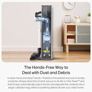LG CordZero A931: Powerful Cordless Stick Vacuum Cleaner