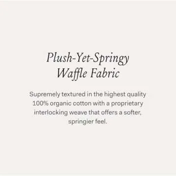 BOLL & BRANCH Waffle Bed Blanket - King/Cal King, Pewter - Luxury 100% Organic Cotton - Soft, Lightweight and Breathable - Textured Waffle Weave