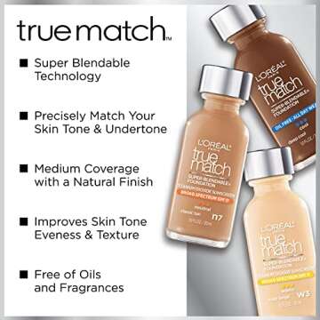 L'Oréal True Match Super-Blendable Liquid Foundation